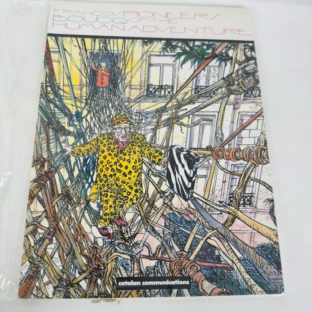 Pioneers of the Human Adventure (1989 Graphic Novel) Francois Boucq Catalan‎